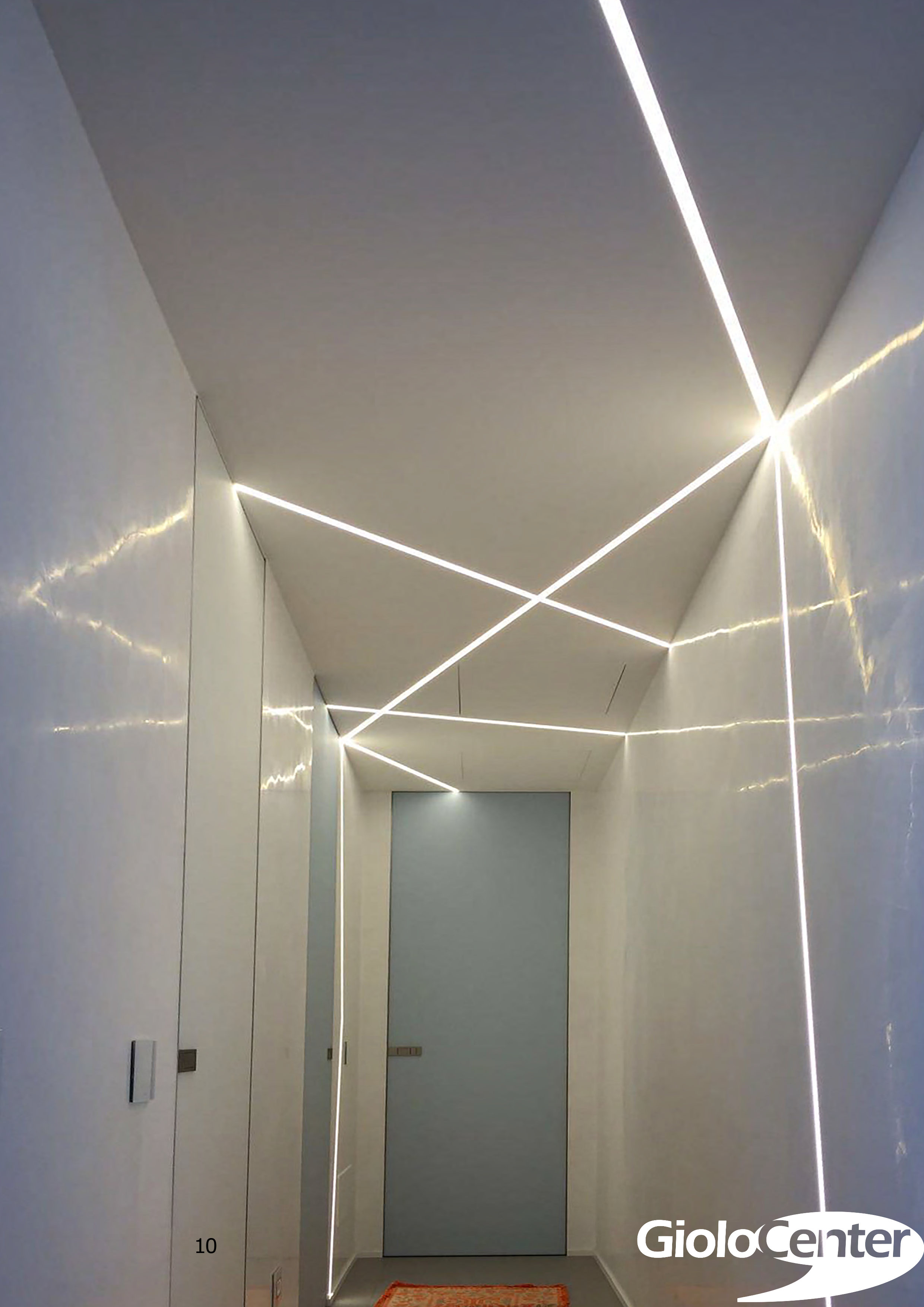 li Di Luce Led Con Le Lastre In Cartongesso Strip Led Con Gypso Comete News Giolocenter